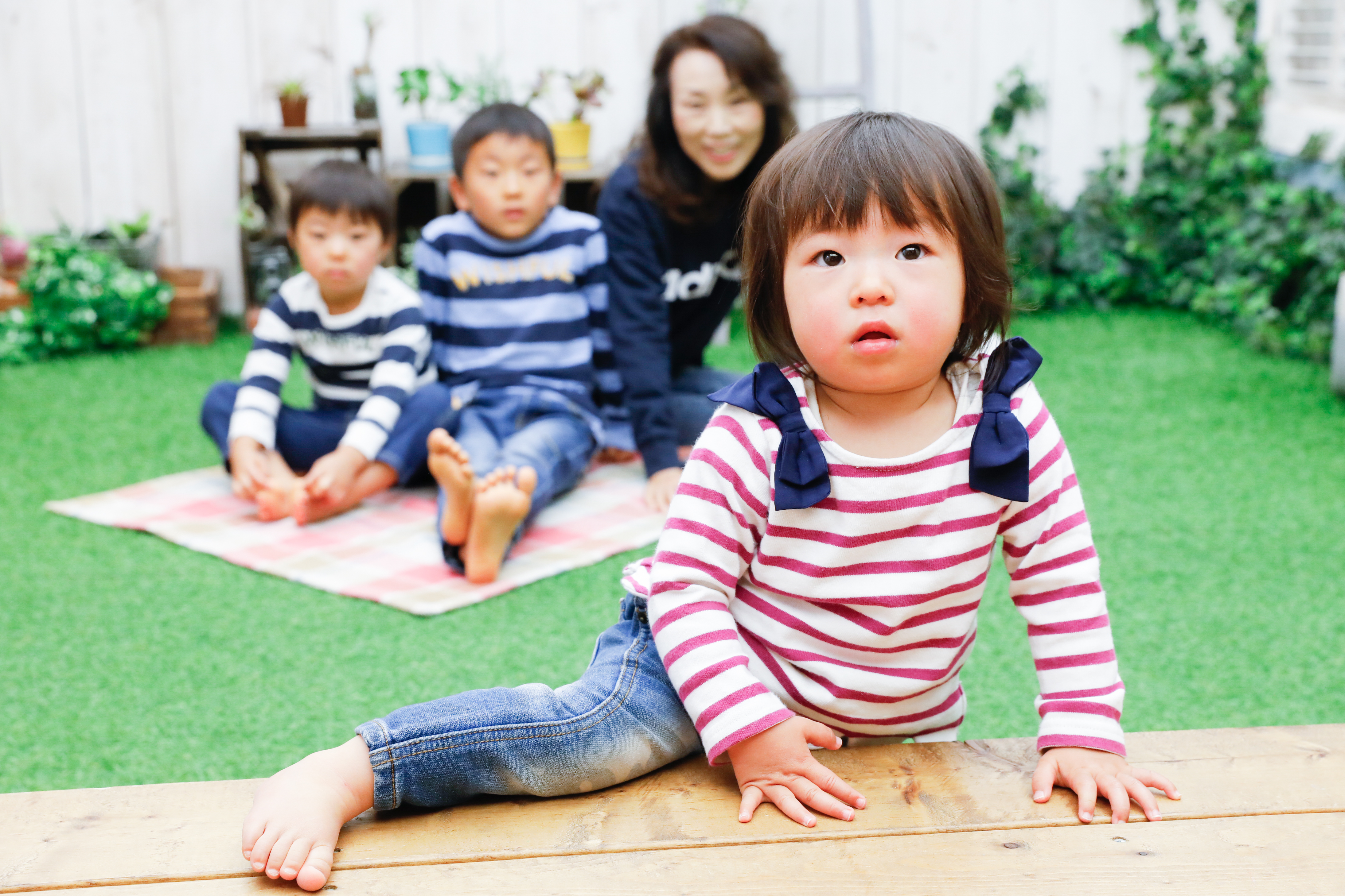 【バースデイ】6歳・3歳・1歳の兄妹