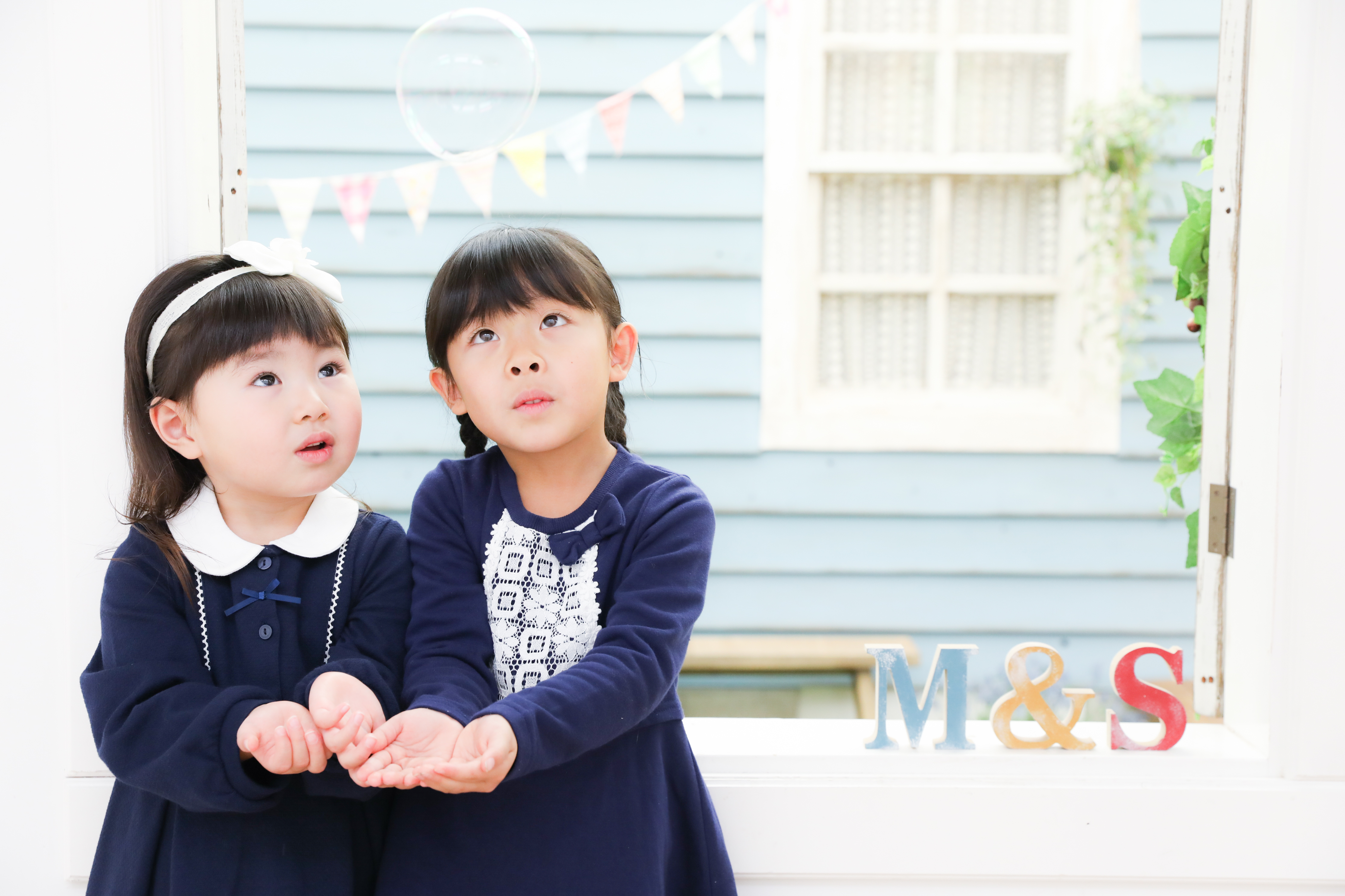 【753・入学】３歳・５歳の姉妹