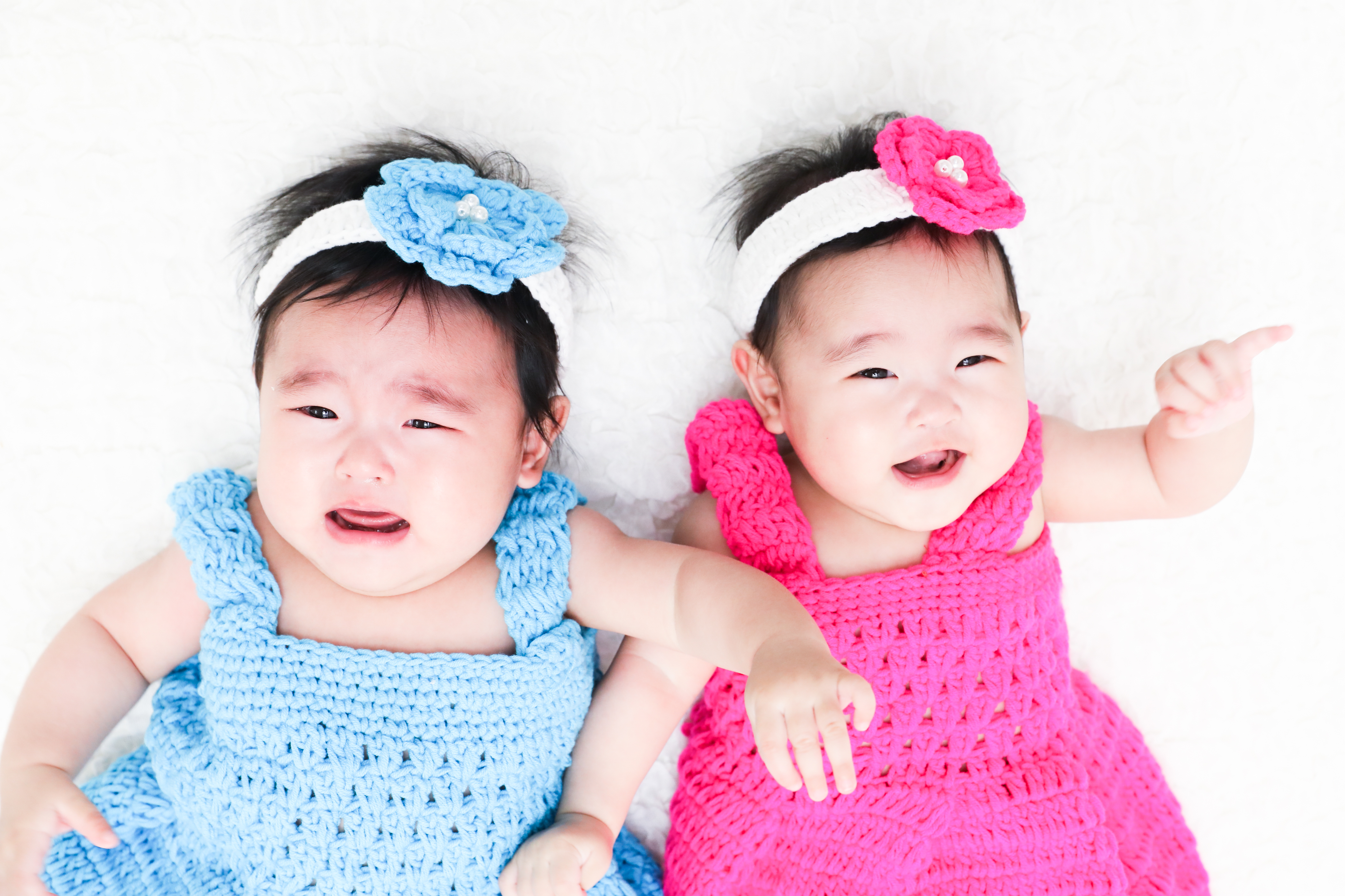 【ハーフバースデイ】０歳の双子