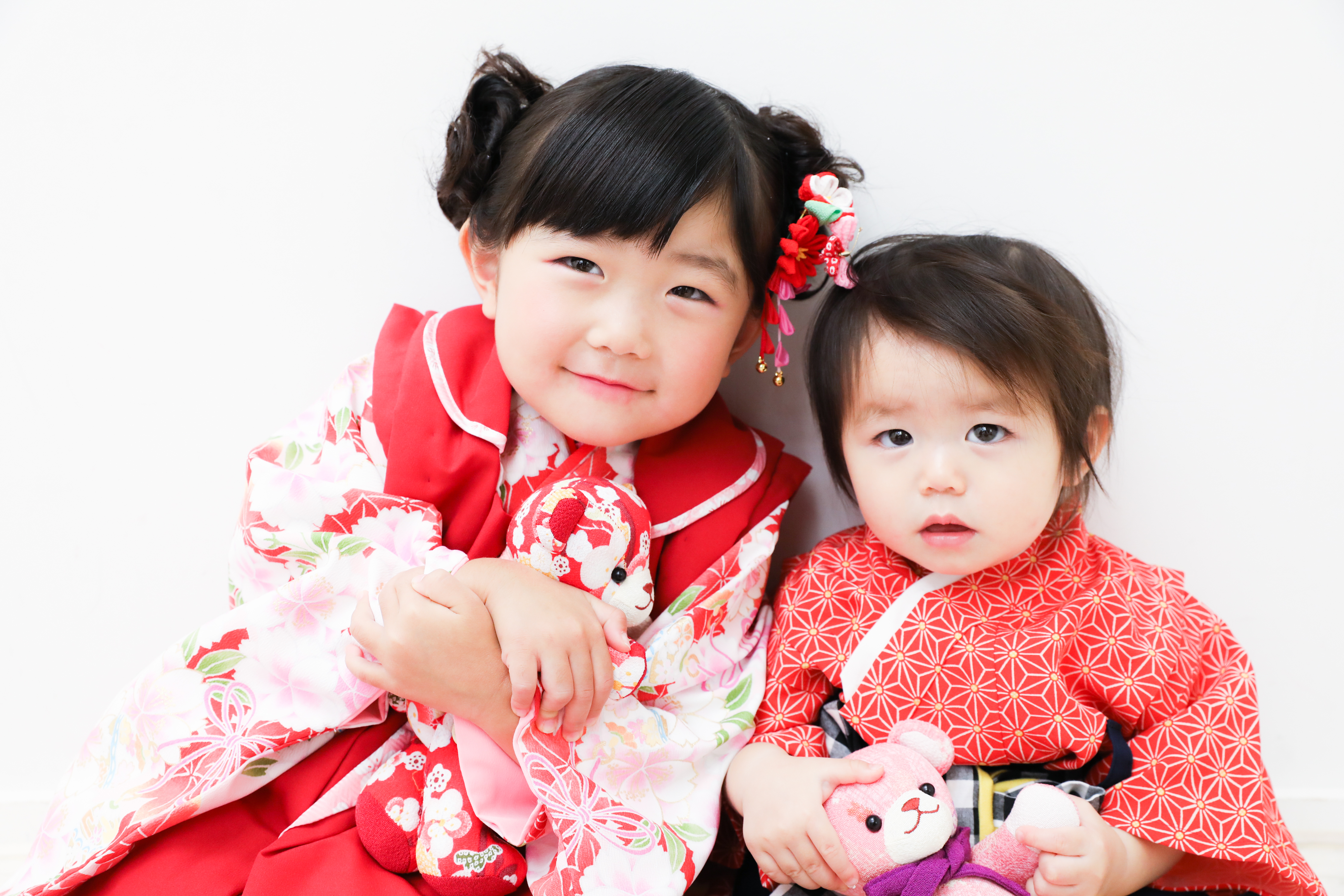 【753・バースデイ】３歳女の子・１歳女の子