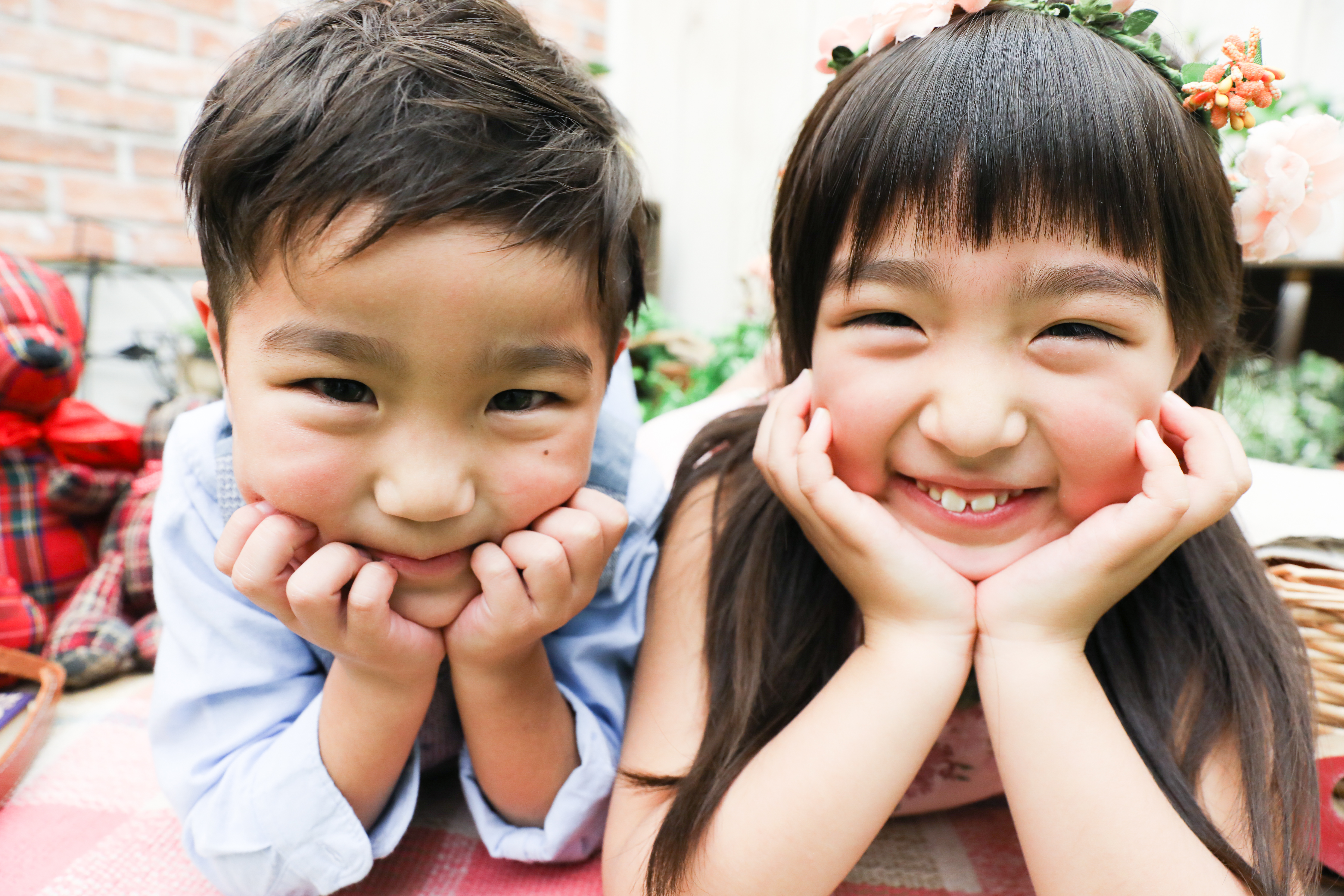 【753】５歳男の子、７歳女の子