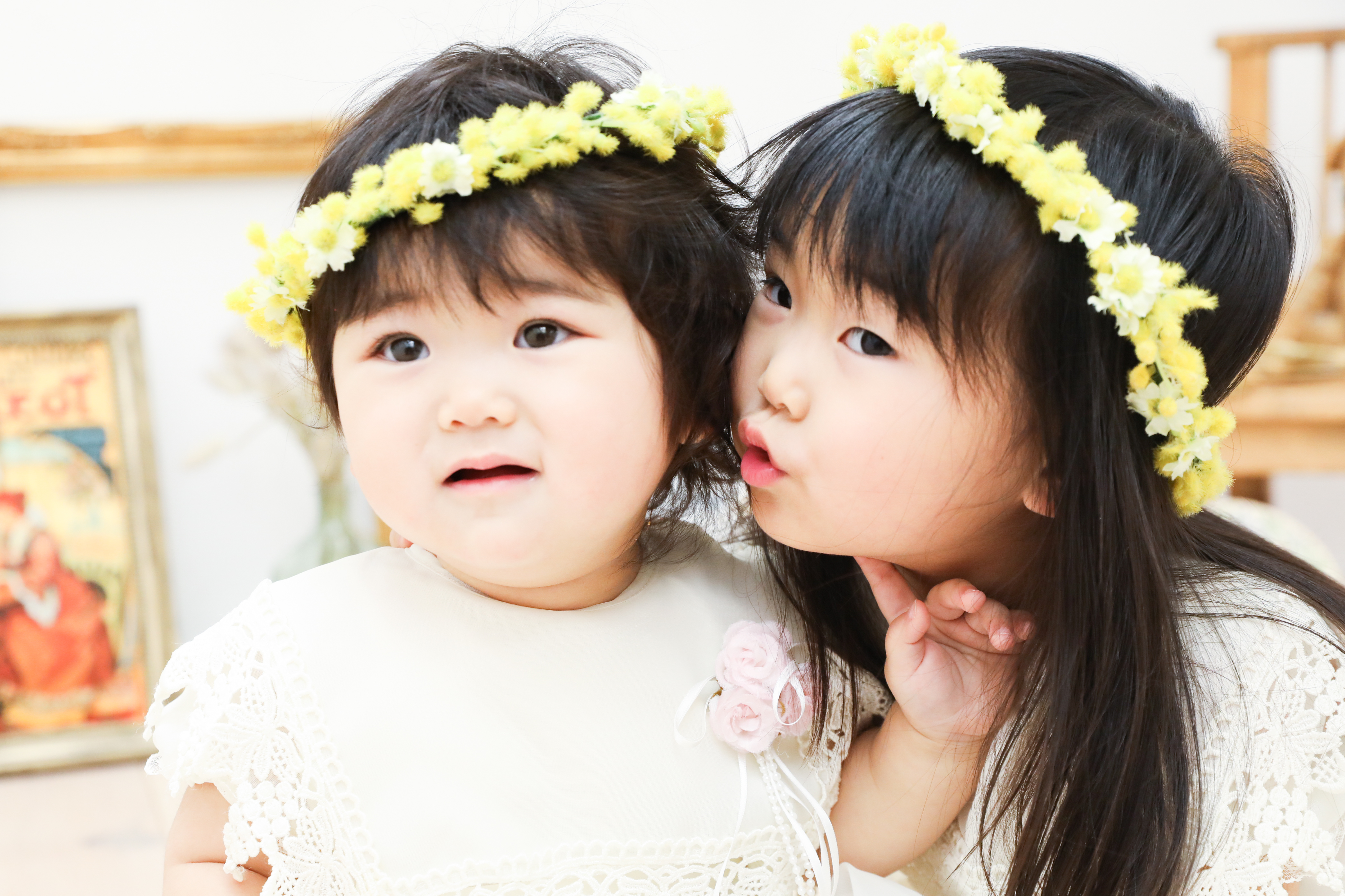 【バースデイ】３歳・１歳の姉妹