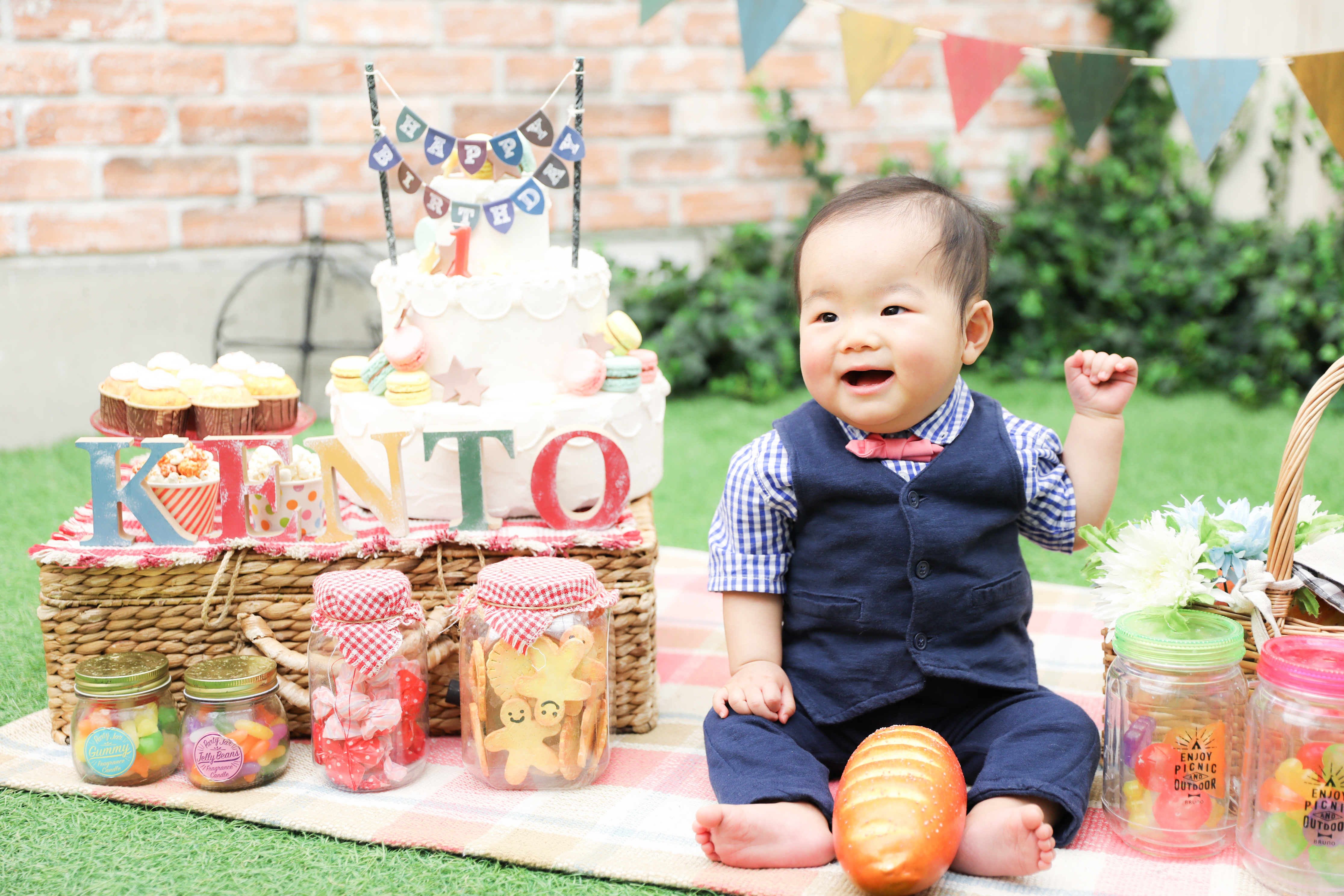 【バースデイ】1歳男の子