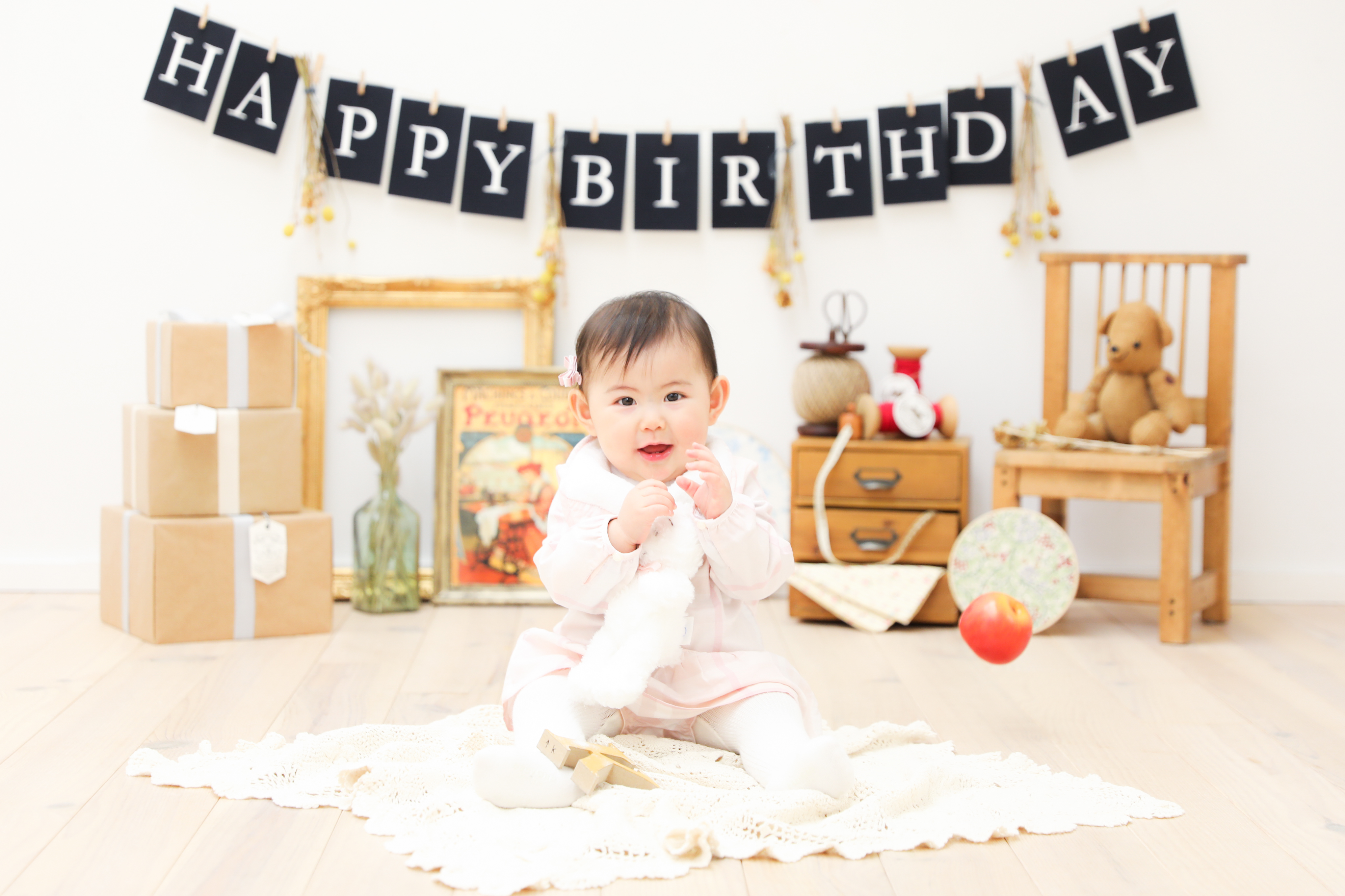 【バースデイ】1歳の女の子