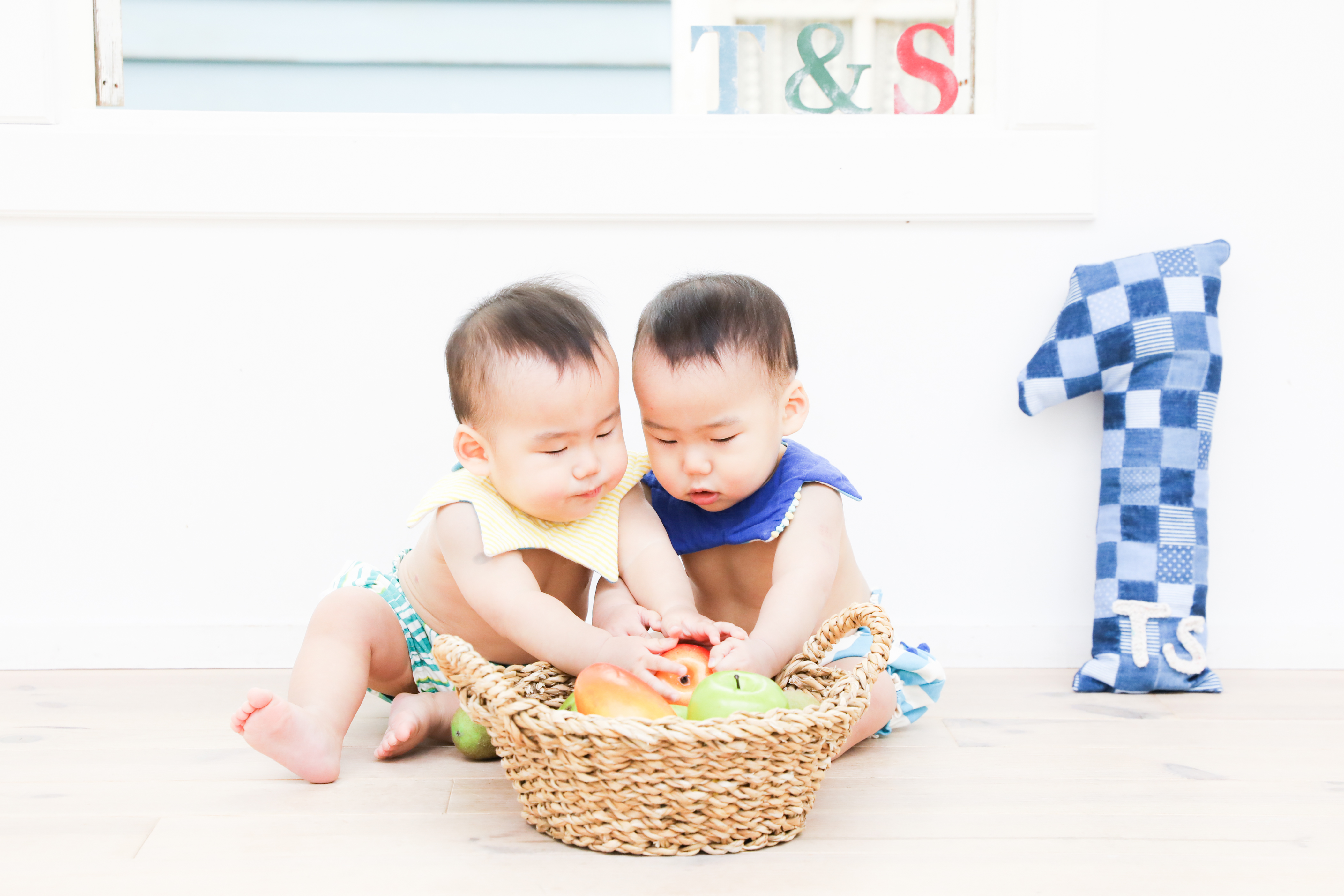 【バースデイ】1歳双子ちゃん