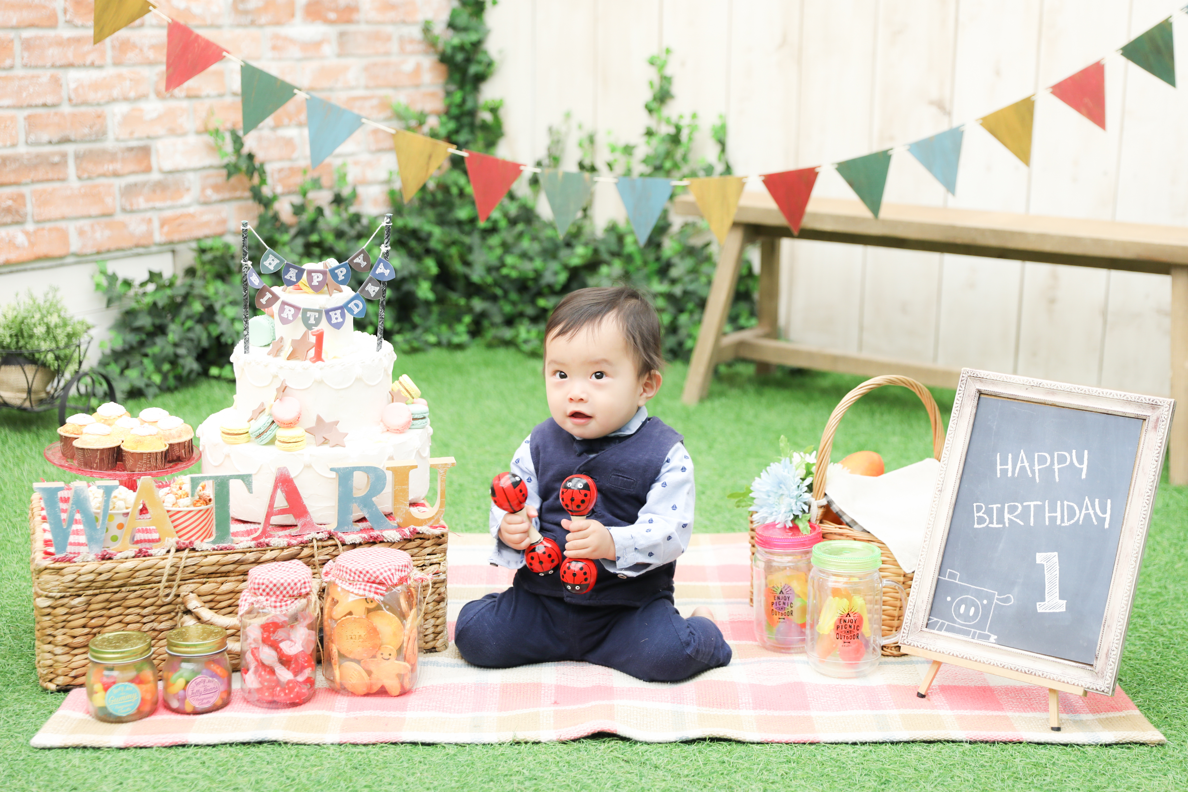 【バースデイ】１歳男の子
