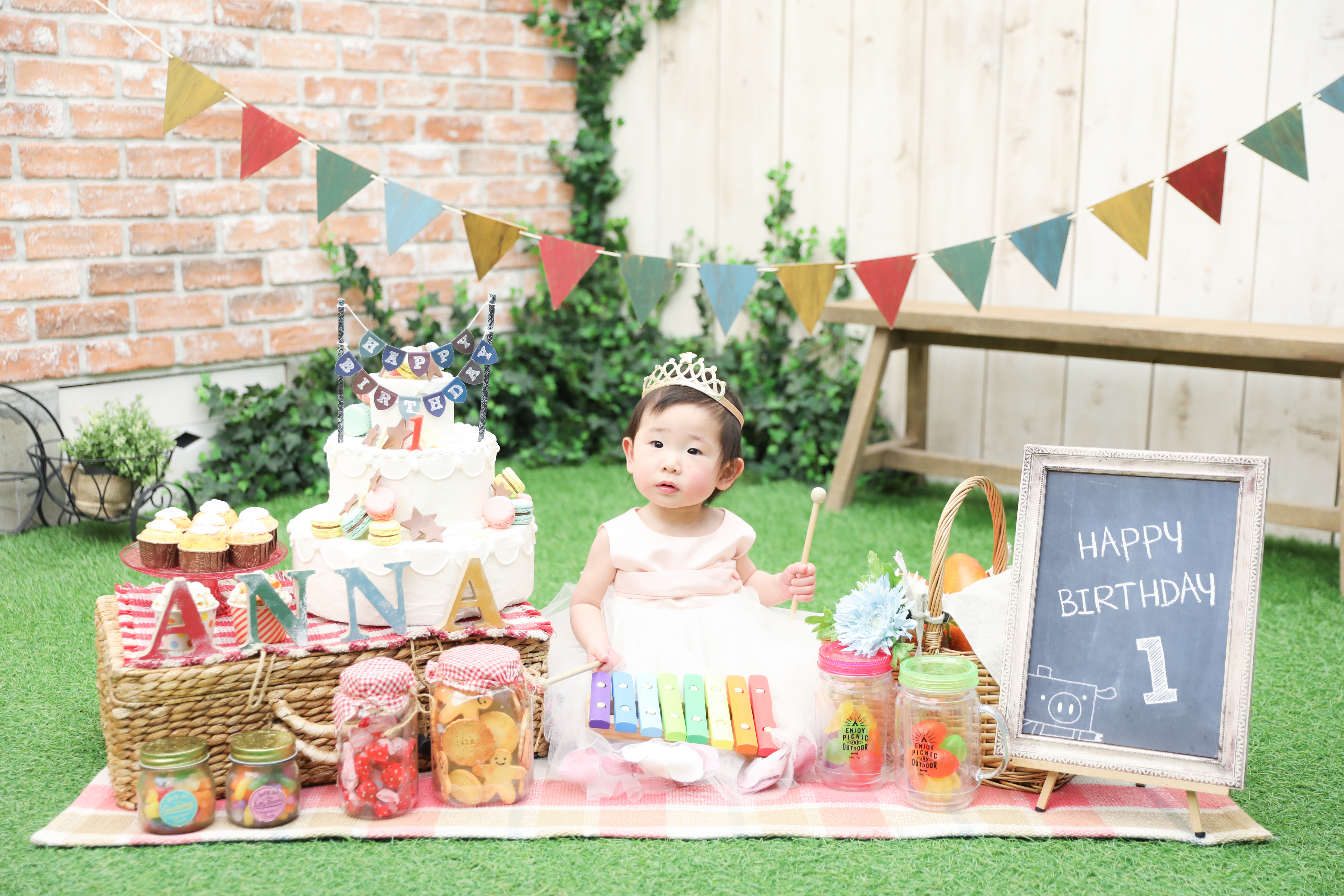 【バースデイ】1歳女の子