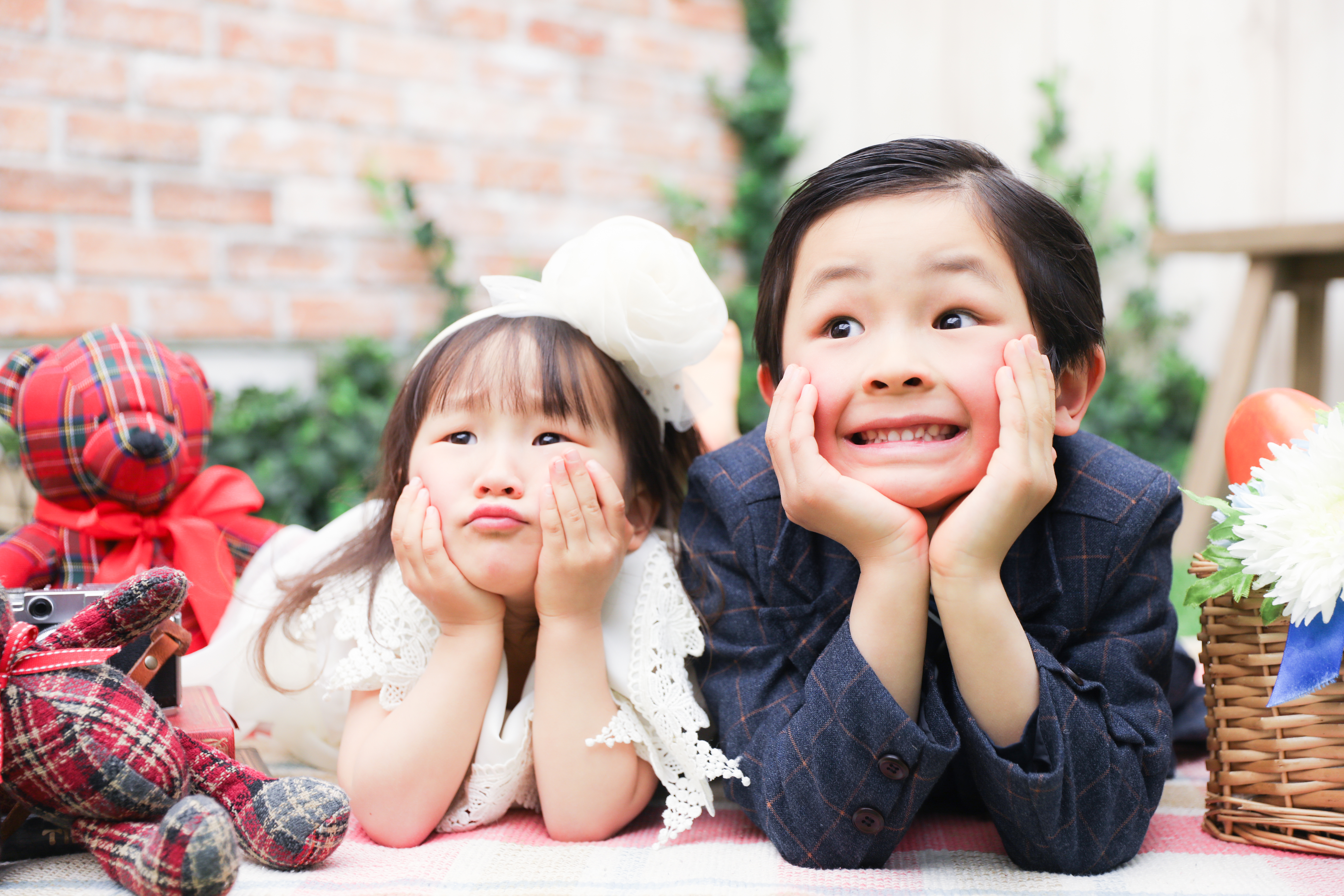 【753】３歳・５歳の兄妹