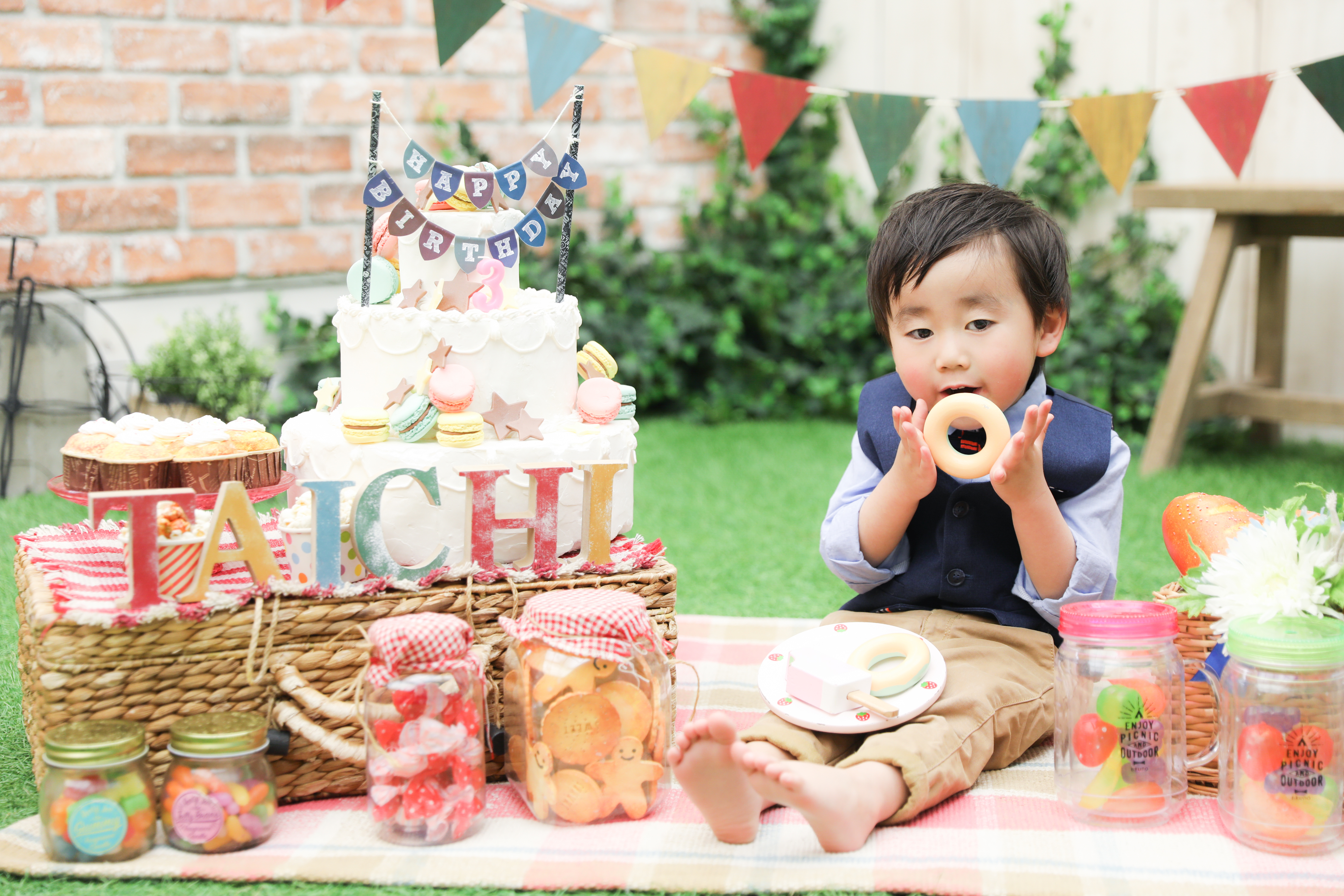 【バースデイ】3歳男の子