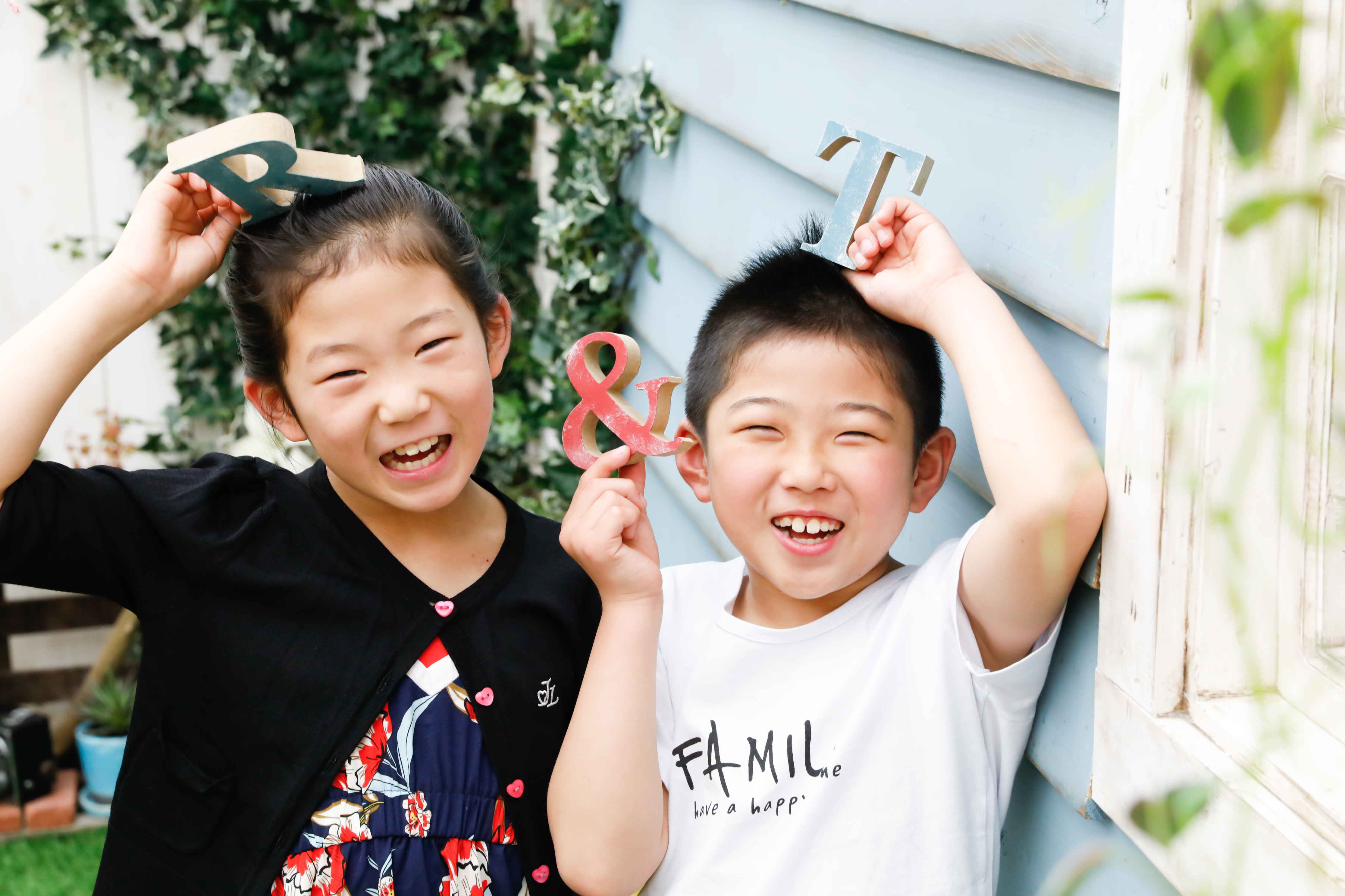 【バースデイ】9歳と8歳の姉弟