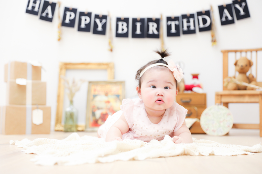 【ハーフバースデイ】０歳女の子