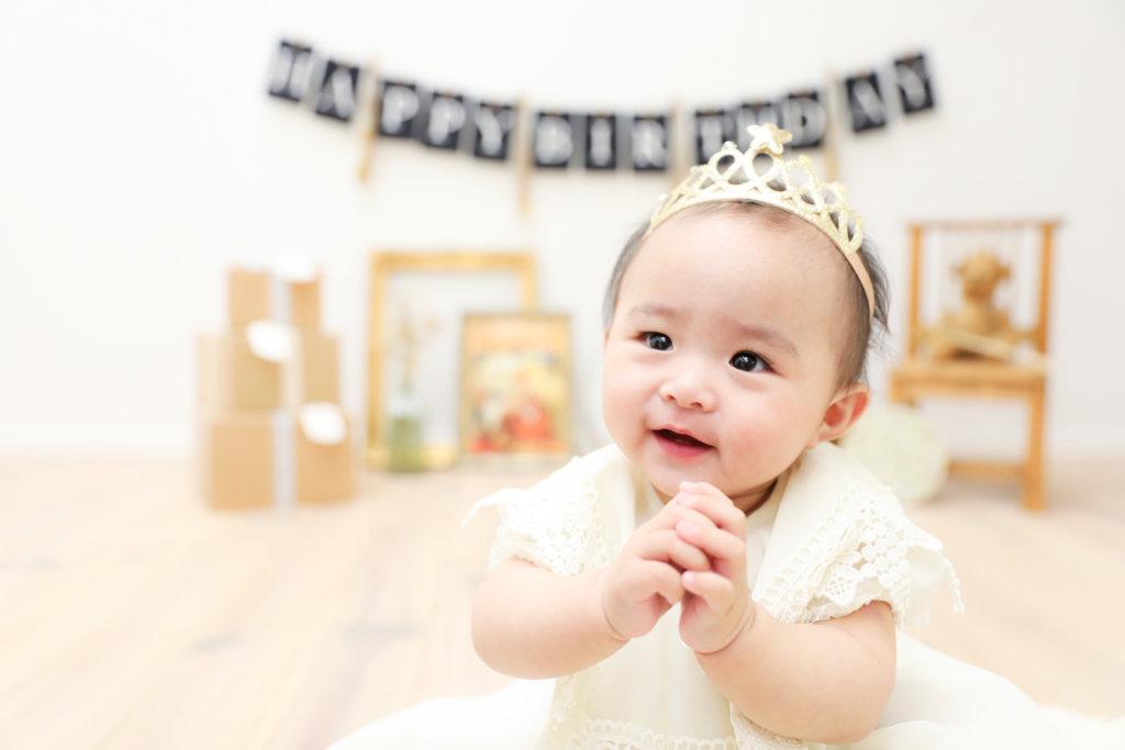 【ハーフバースデイ】０歳女の子