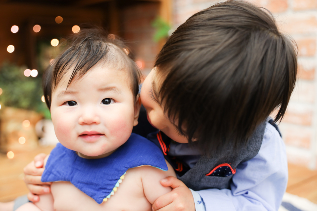 【バースデイ・ハーフバースデイ】4歳・6か月兄弟