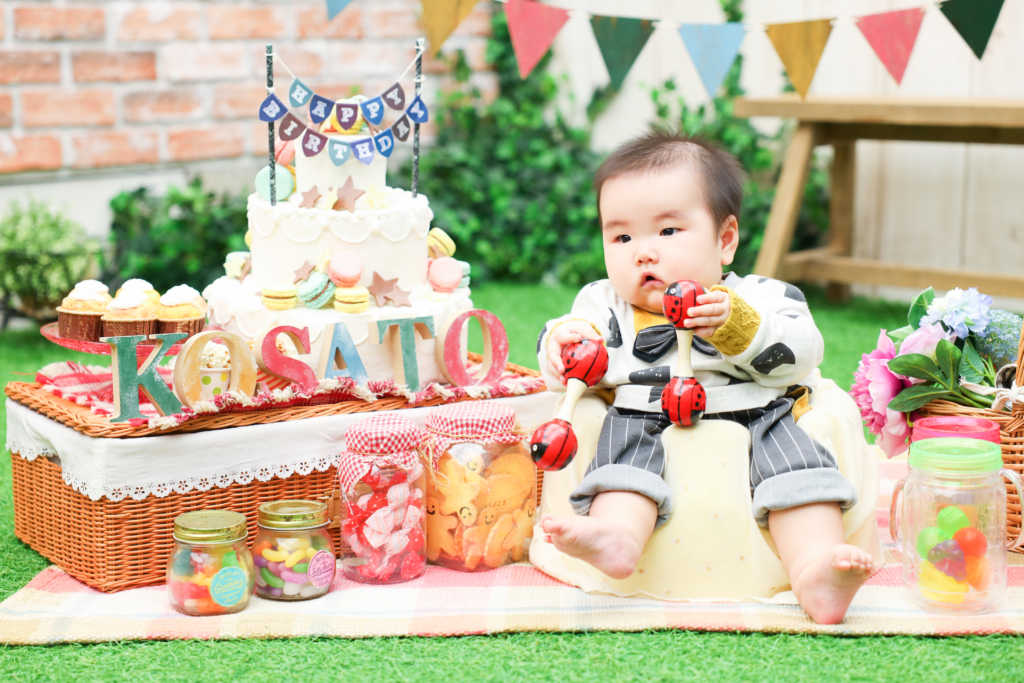 【ハーフバースデイ】6か月男の子