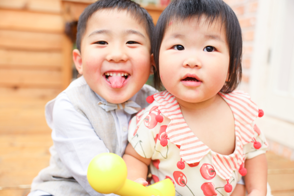 【753・バースデイ】5歳男の子・２歳女の子